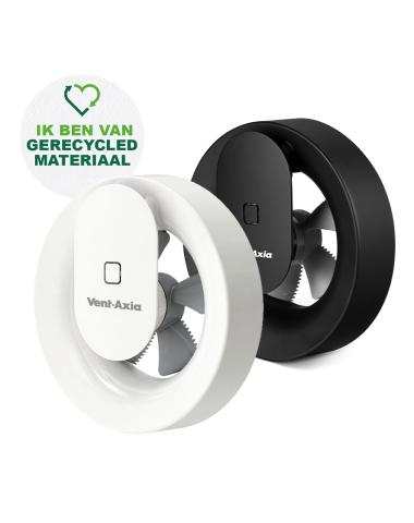 svara ventilator zwart wit